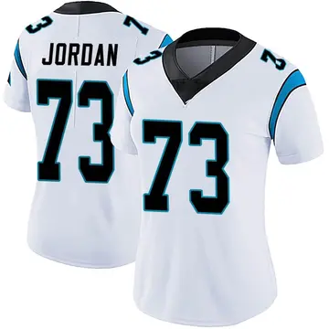 Nike Michael Jordan Women's Limited Carolina Panthers White Vapor Untouchable Jersey