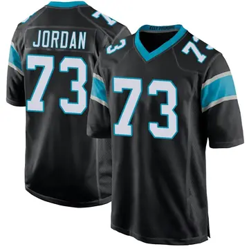 Nike Michael Jordan Youth Game Carolina Panthers Black Team Color Jersey