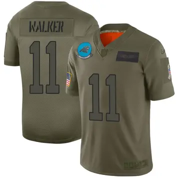 Nike PJ Walker Men's Limited Carolina Panthers Camo 2019 Salute to Service Jersey