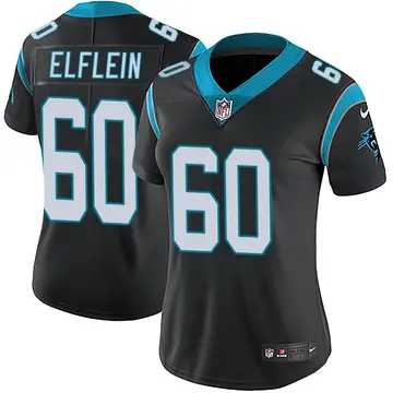 Nike Pat Elflein Women's Limited Carolina Panthers Black Team Color Vapor Untouchable Jersey