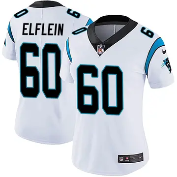 Nike Pat Elflein Women's Limited Carolina Panthers White Vapor Untouchable Jersey