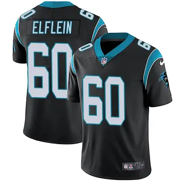 Nike Pat Elflein Youth Limited Carolina Panthers Black Team Color Vapor Untouchable Jersey