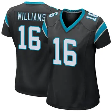 Nike Preston Williams Women's Game Carolina Panthers Black Team Color Jersey
