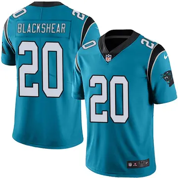 Nike Raheem Blackshear Men's Limited Carolina Panthers Blue Alternate Vapor Untouchable Jersey