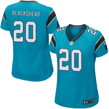 Nike Raheem Blackshear Women's Game Carolina Panthers Blue Alternate Jersey
