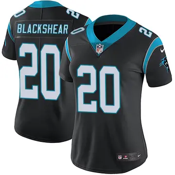 Nike Raheem Blackshear Women's Limited Carolina Panthers Black Team Color Vapor Untouchable Jersey