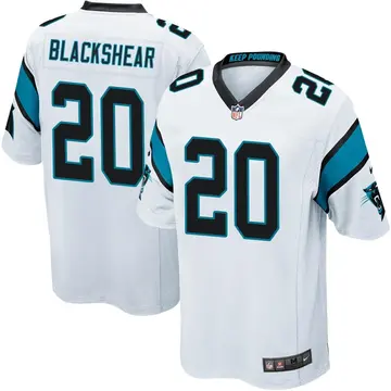 Nike Raheem Blackshear Youth Game Carolina Panthers White Jersey