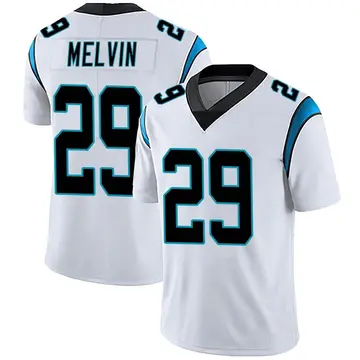 Nike Rashaan Melvin Men's Limited Carolina Panthers White Vapor Untouchable Jersey