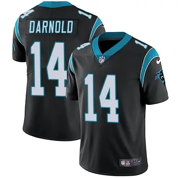 Nike Sam Darnold Men's Limited Carolina Panthers Black Team Color Vapor Untouchable Jersey