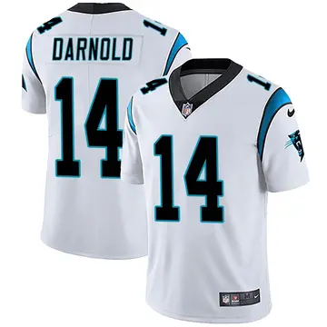 Nike Sam Darnold Men's Limited Carolina Panthers White Vapor Untouchable Jersey