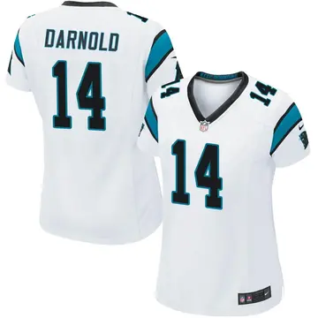 Nike Sam Darnold Women's Game Carolina Panthers White Jersey