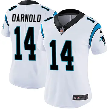 Nike Sam Darnold Women's Limited Carolina Panthers White Vapor Untouchable Jersey