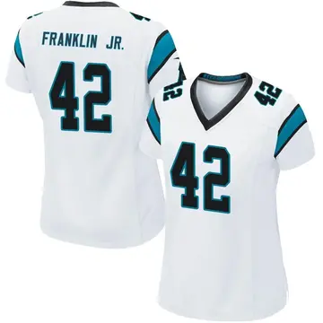 Nike Sam Franklin Jr. Women's Game Carolina Panthers White Jersey