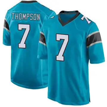 Nike Shaq Thompson Men's Game Carolina Panthers Blue Alternate Jersey