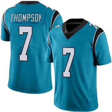 Nike Shaq Thompson Men's Limited Carolina Panthers Blue Alternate Vapor Untouchable Jersey