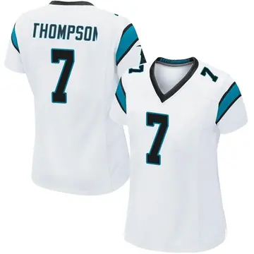 Nike Shaq Thompson Women's Game Carolina Panthers White Jersey