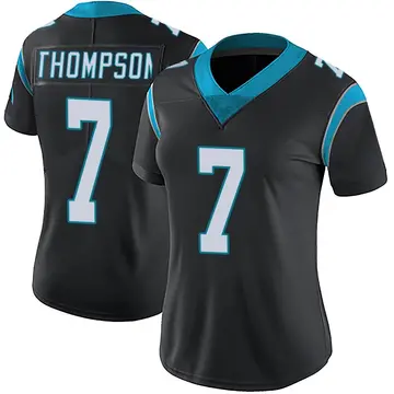 Nike Shaq Thompson Women's Limited Carolina Panthers Black Team Color Vapor Untouchable Jersey