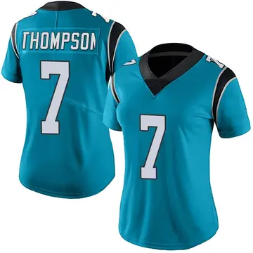 Nike Shaq Thompson Women's Limited Carolina Panthers Blue Alternate Vapor Untouchable Jersey