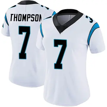 Nike Shaq Thompson Women's Limited Carolina Panthers White Vapor Untouchable Jersey