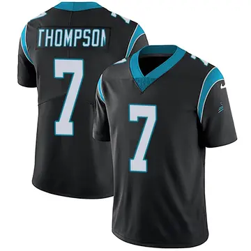 Nike Shaq Thompson Youth Limited Carolina Panthers Black Team Color Vapor Untouchable Jersey