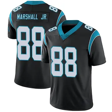 Nike Terrace Marshall Jr. Men's Limited Carolina Panthers Black Team Color Vapor Untouchable Jersey