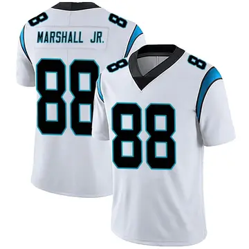 Nike Terrace Marshall Jr. Men's Limited Carolina Panthers White Vapor Untouchable Jersey