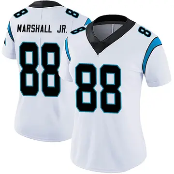 Nike Terrace Marshall Jr. Women's Limited Carolina Panthers White Vapor Untouchable Jersey