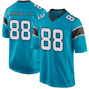 Nike Terrace Marshall Jr. Youth Game Carolina Panthers Blue Alternate Jersey