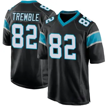Nike Tommy Tremble Men's Game Carolina Panthers Black Team Color Jersey