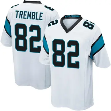 Nike Tommy Tremble Men's Game Carolina Panthers White Jersey