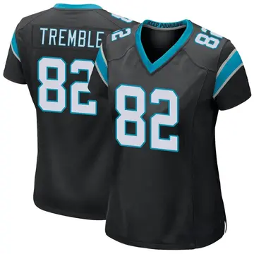 Nike Tommy Tremble Women's Game Carolina Panthers Black Team Color Jersey