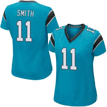 Nike Torrey Smith Women's Game Carolina Panthers Blue Alternate Jersey