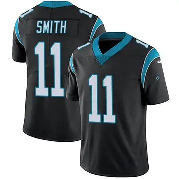 Nike Torrey Smith Youth Limited Carolina Panthers Black Team Color Vapor Untouchable Jersey